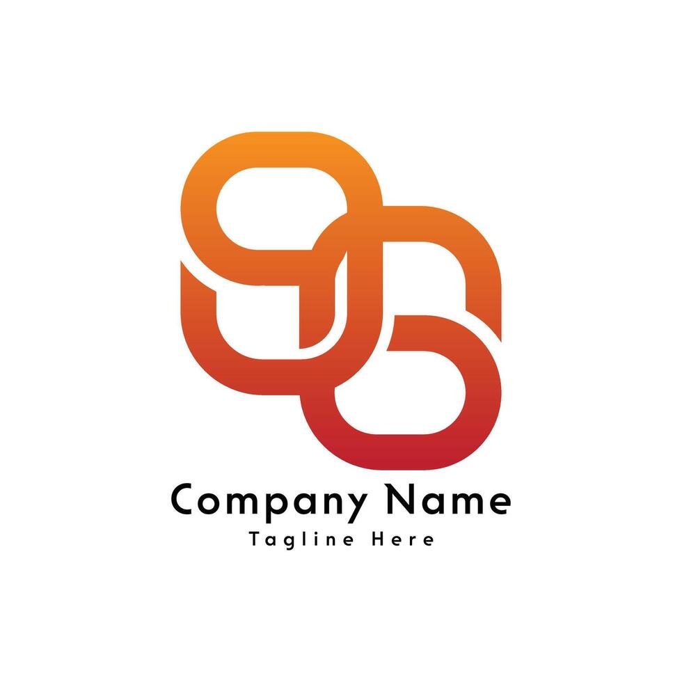 96 numero logo design icona vettore