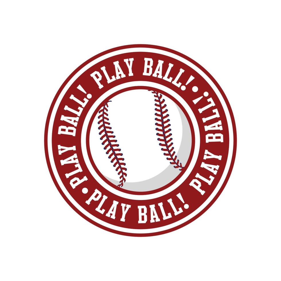 baseball icona. baseball logo concetto vettore