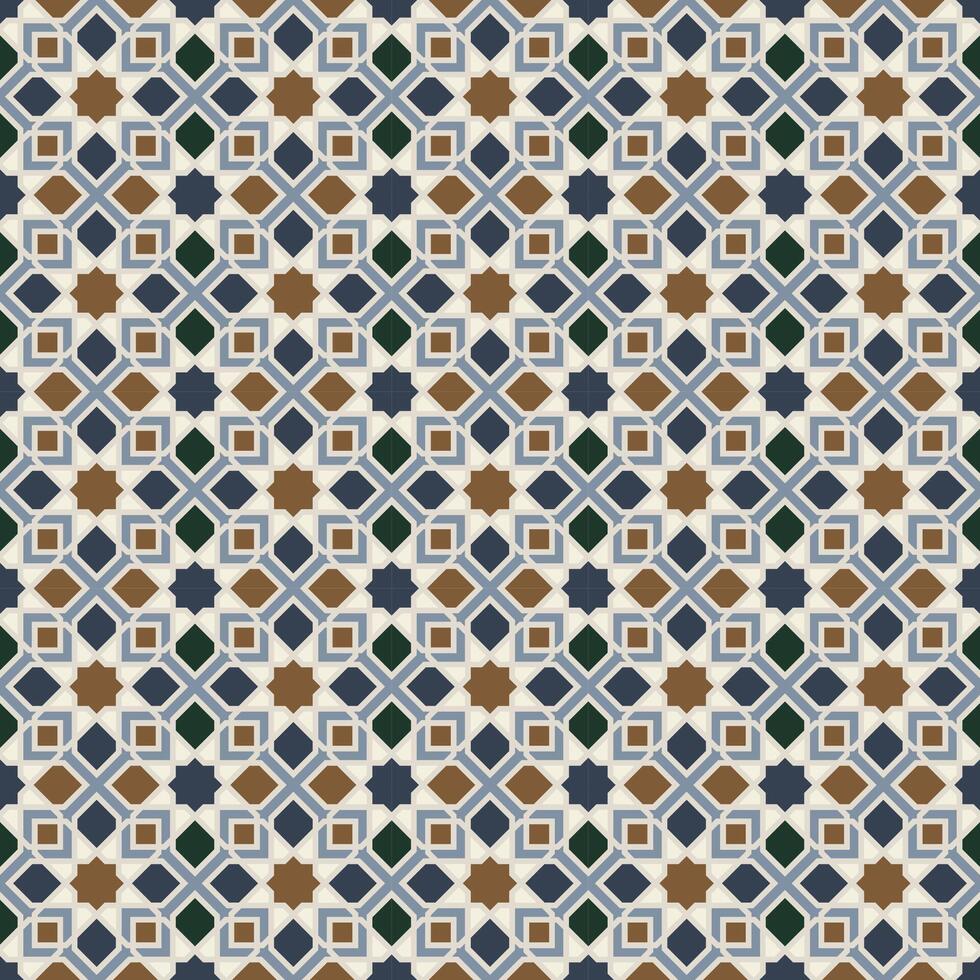 Arabo modello sfondo. islamico ornamento vettore. tradizionale arabo geometria. vettore