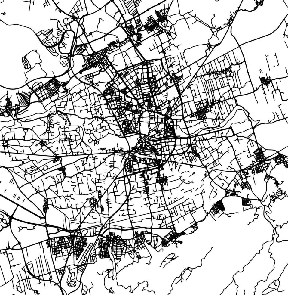 silhouette carta geografica di murcia Spagna. vettore