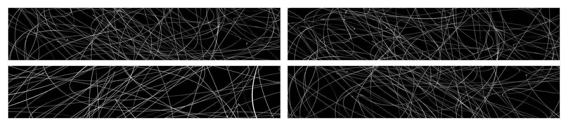 astratto linea vettore sfondo impostato per decorazione