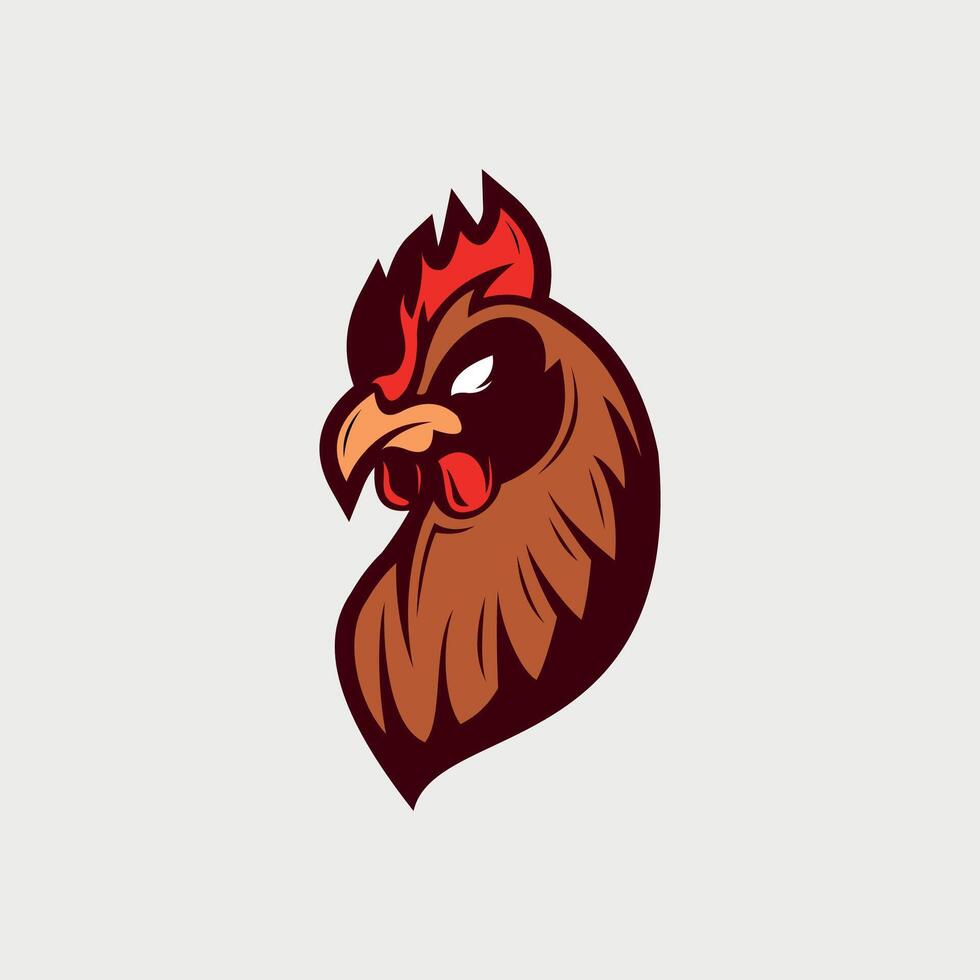 pollo logo vettore design