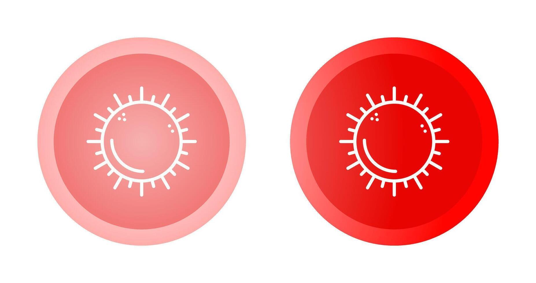 icona di vettore del sole