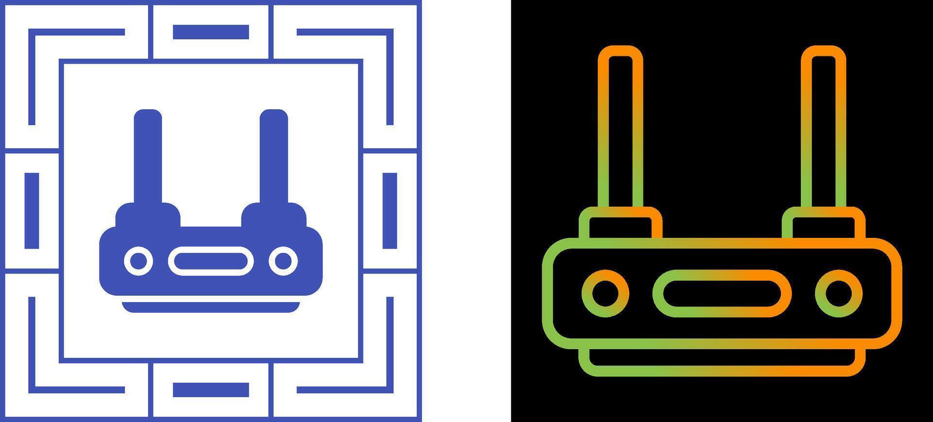 icona di vettore del router