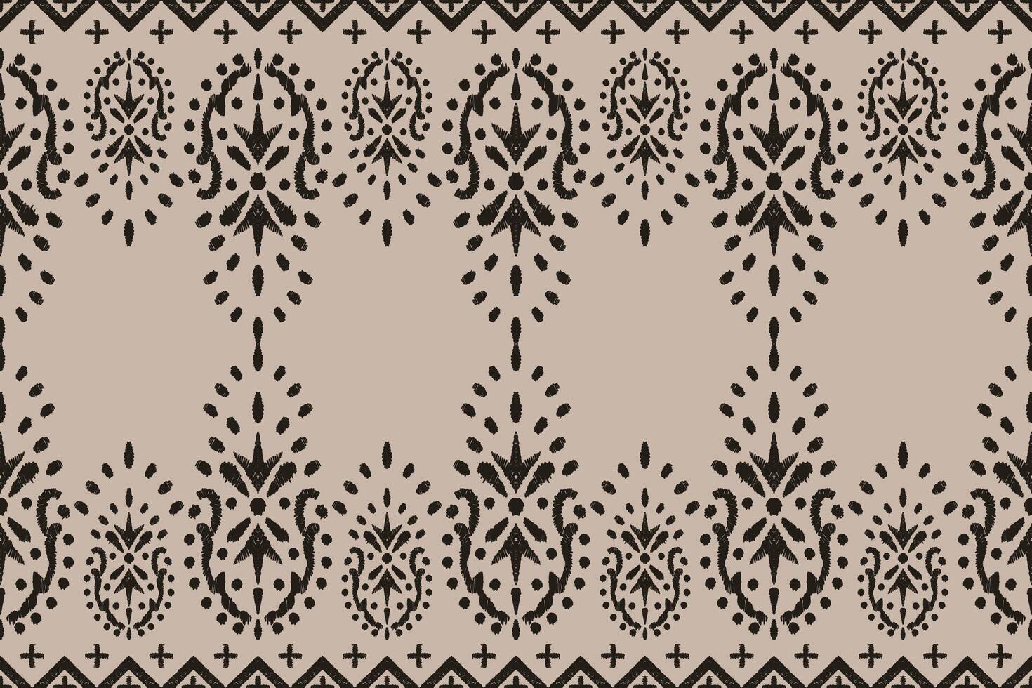 ikat tribale indiano senza soluzione di continuità modello. etnico azteco tessuto tappeto mandala ornamento nativo boho gallone tessile.geometrico africano americano orientale tradizionale vettore illustrazioni. ricamo stile.