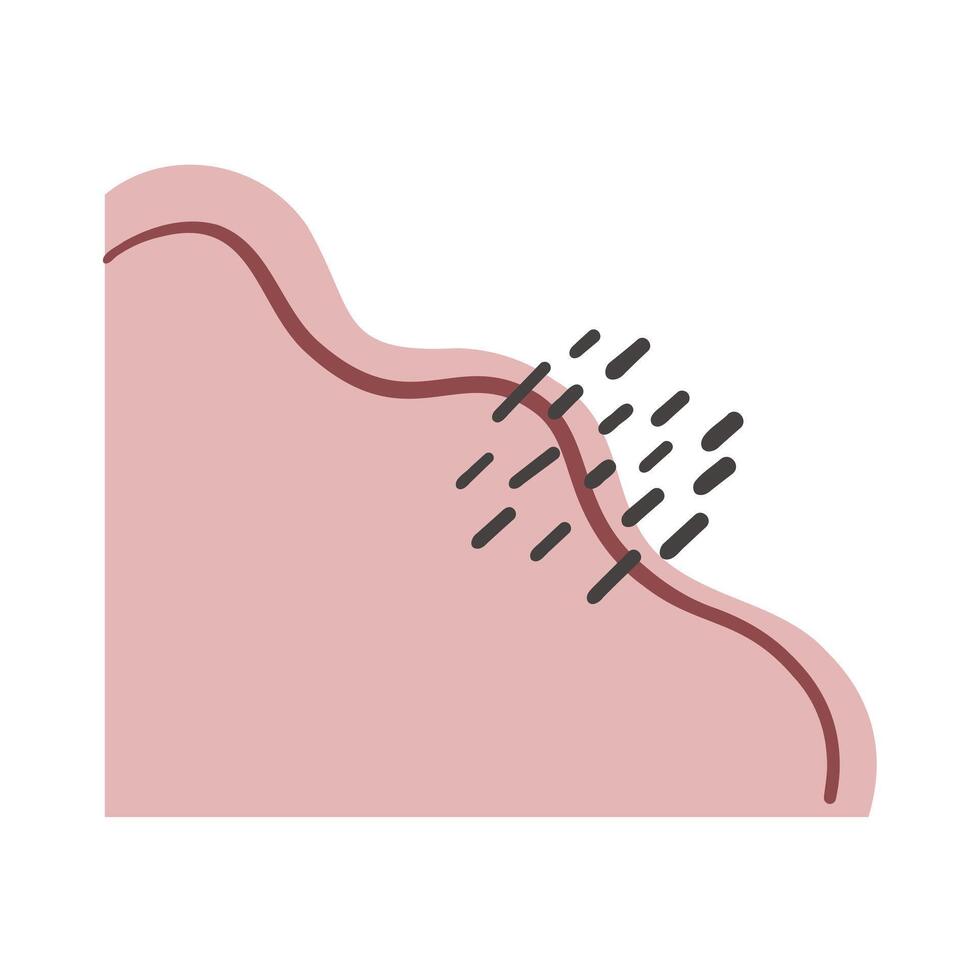 astratto biologico forma estetico elemento vettore