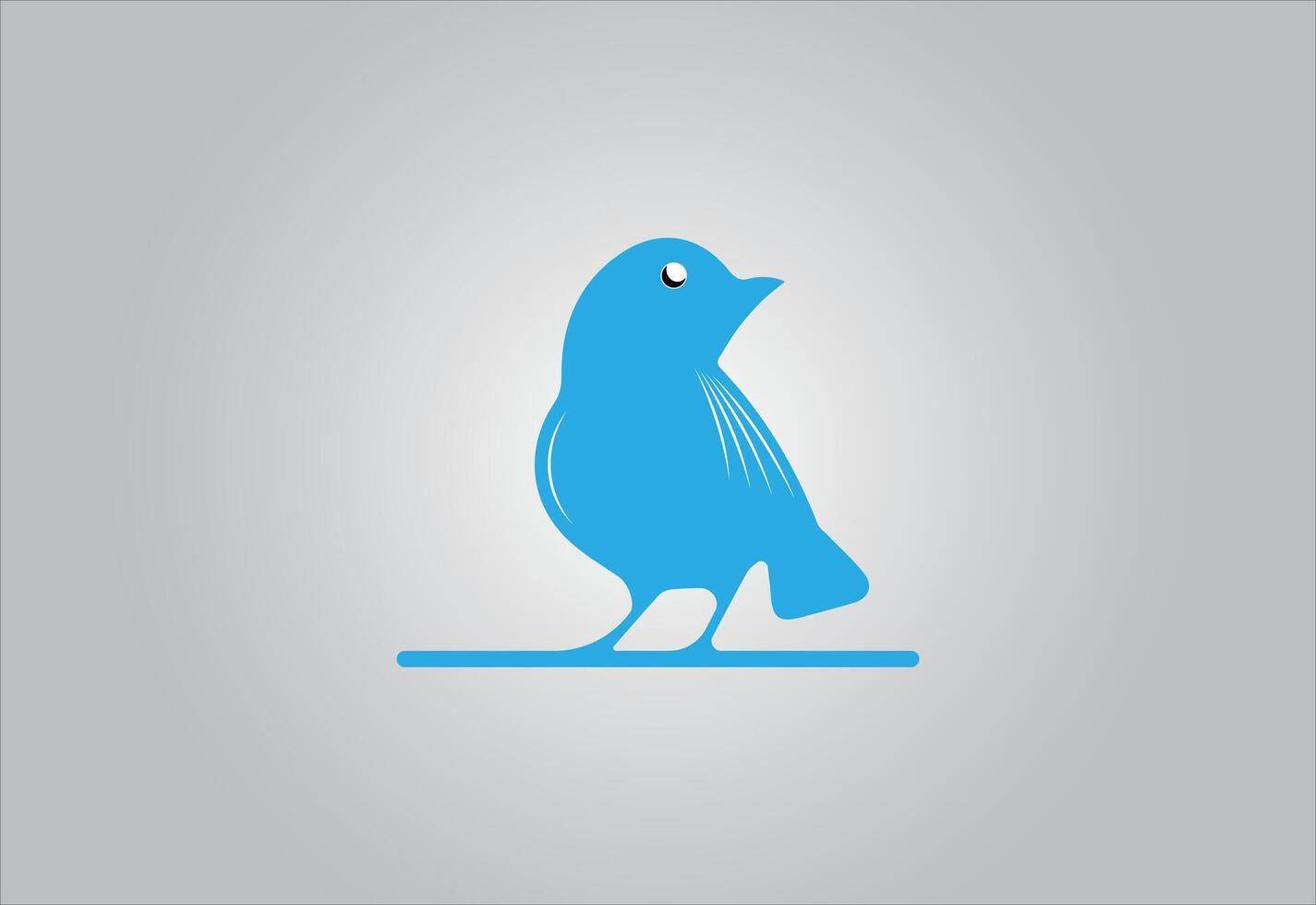 astratto uccello logo design vettore illustrazione