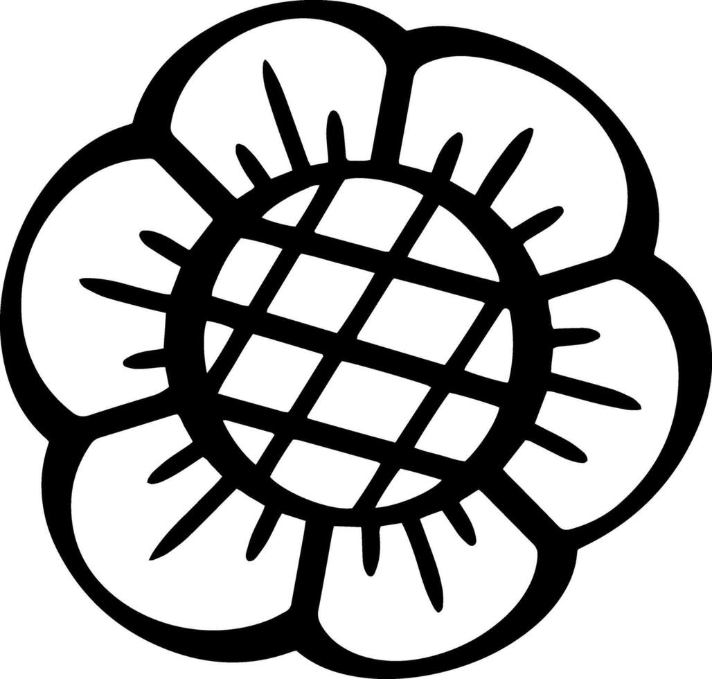 scarabocchio fiore foglia icona eco clipart vettore illustrazione