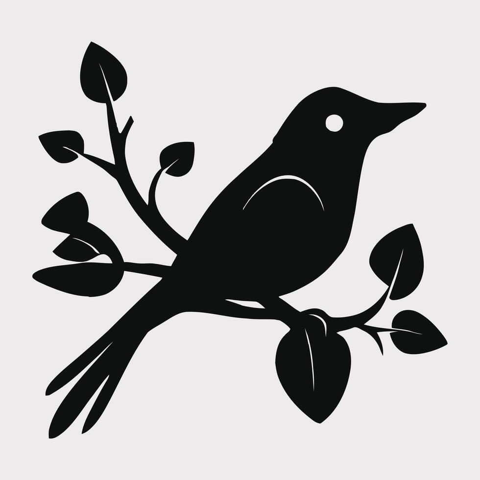 impostato di un' gregge di volante diverso uccelli sagome collezione di diverso cartone animato nero uccelli su bianca sfondo. vettore illustrazione.