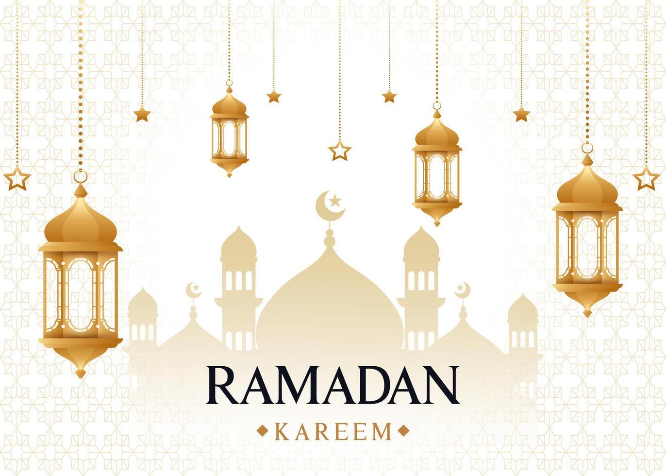 elegante Ramadan kareem decorativo Festival carta islamico Ramadan celebrazione sfondo vettore