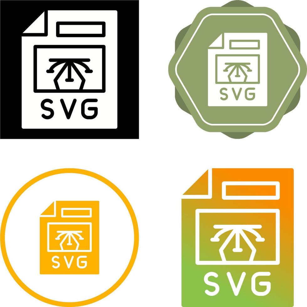 svg file vettore icona