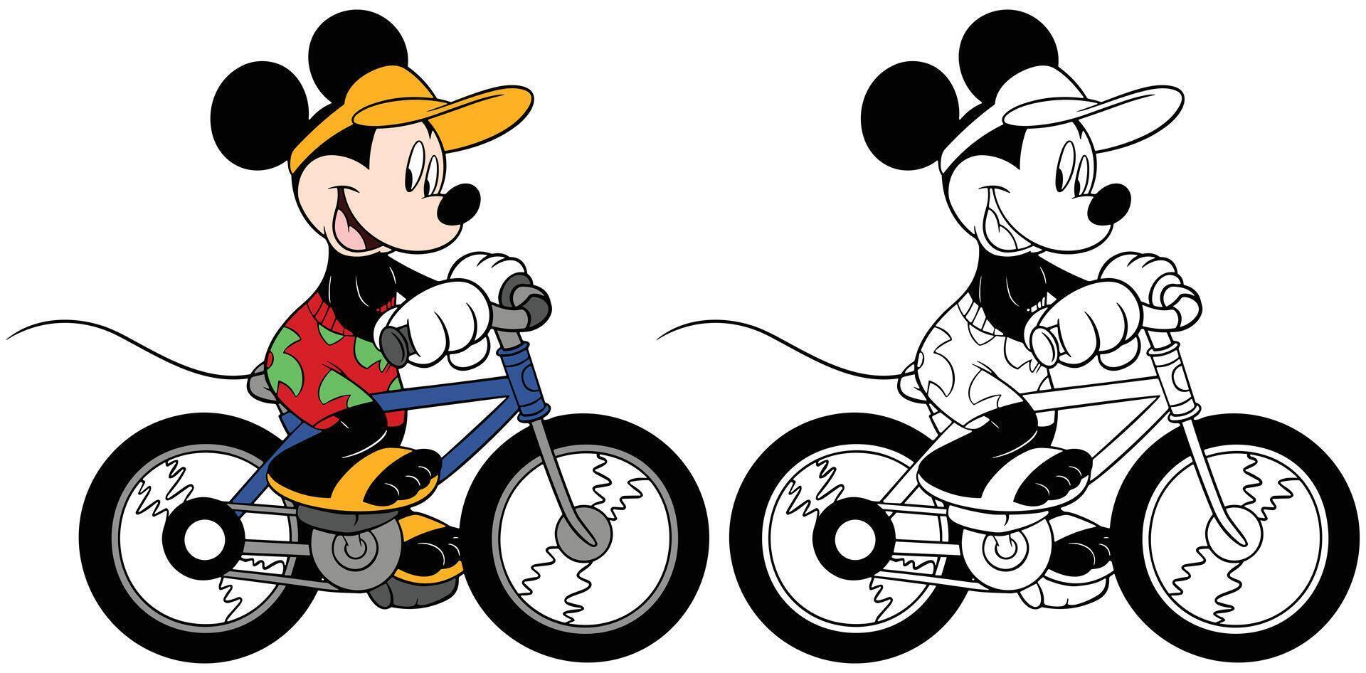 Topolino topo e gli amici, Topolino estate vettore