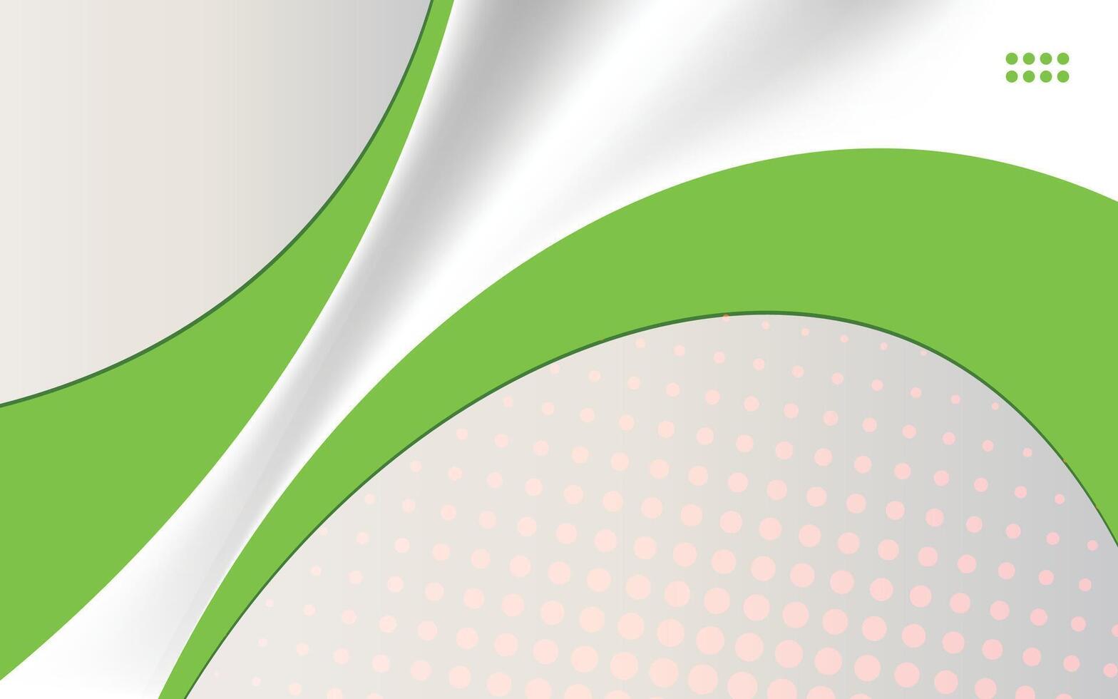 moderno astratto verde ondulato sfondo design vettore