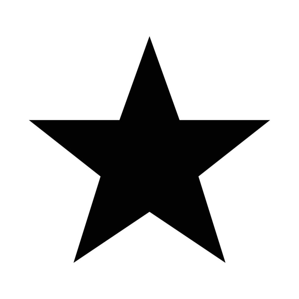 vettore icona stella. rango classico isolato. design preferito piatto alla moda. pittogramma del sito web stella, app mobile. illustrazione del logo. eps10.