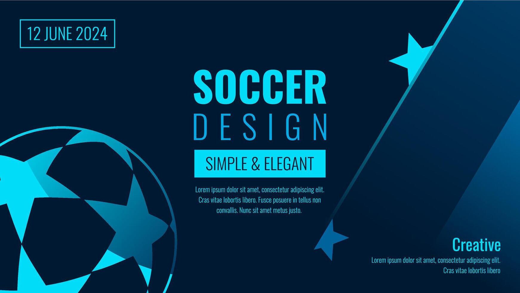 moderno calcio calcio sfondo design. calcio palla vettore illustrazione. elegante calcio sfondo