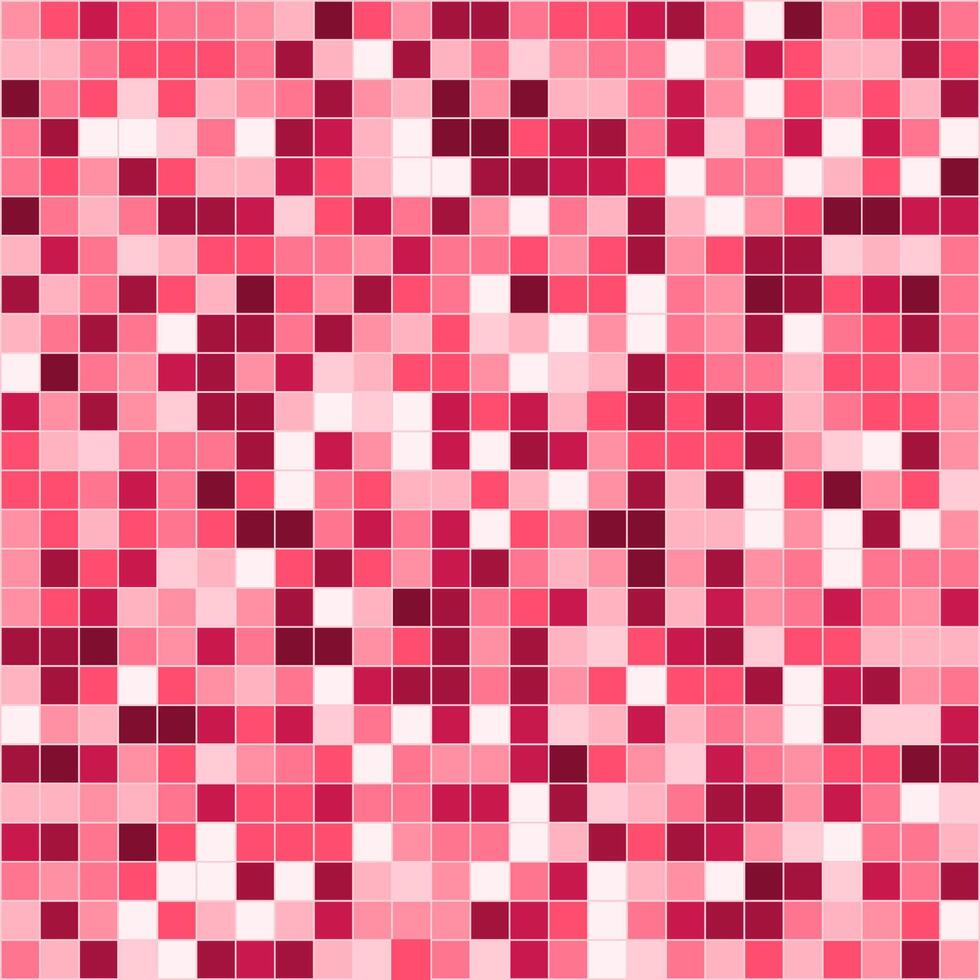rosa mosaico pixel sfondo nel occhiali da sole di rosa vettore