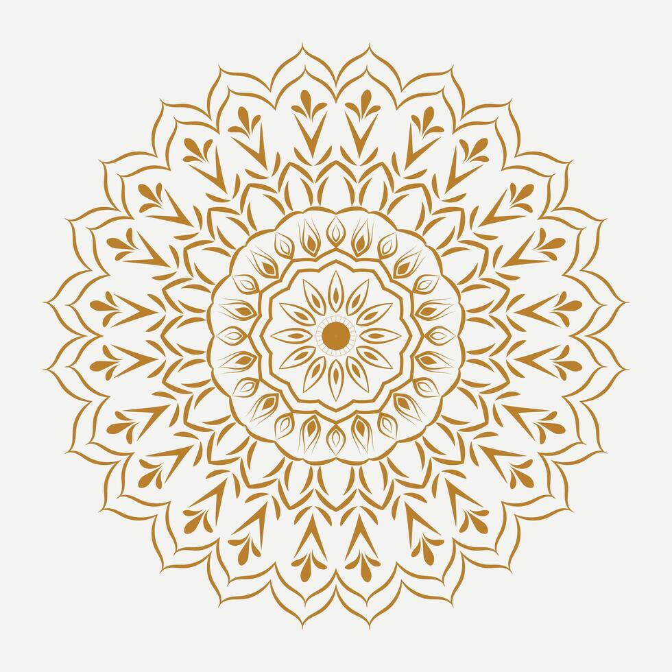 gratuito vettore grafico arte floreale mandala design