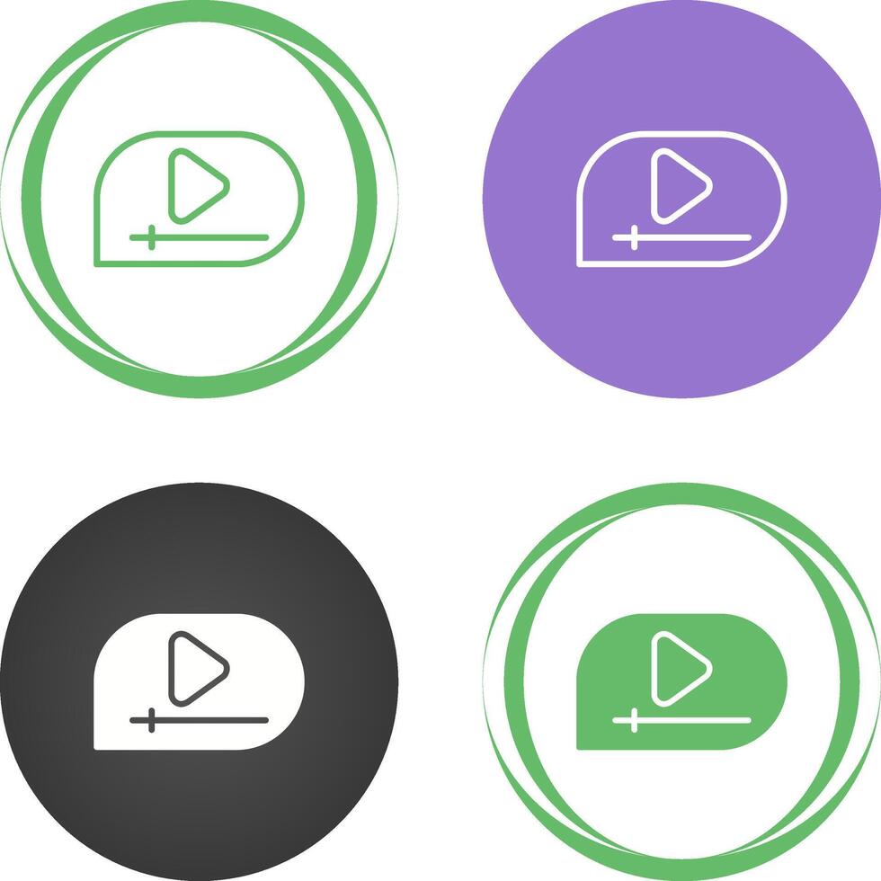 video vettore icona