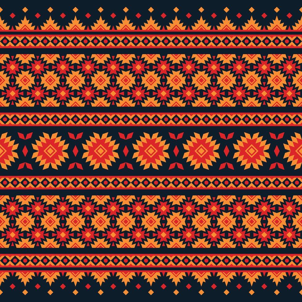 geometrico etnico orientale senza soluzione di continuità modello. tribale azteco navajo nativo americano stile. etnico ornamento vettore illustrazione. design tessile, tessuto, vestiario, tappeto, ikat, batik, sfondo, avvolgere.