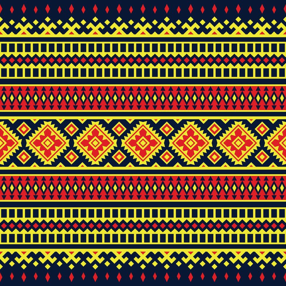 geometrico etnico orientale senza soluzione di continuità modello. tribale azteco navajo nativo americano stile. etnico ornamento vettore illustrazione. design tessile, tessuto, vestiario, tappeto, ikat, batik, sfondo, avvolgere.