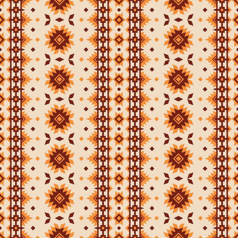 geometrico etnico orientale senza soluzione di continuità modello. tribale azteco navajo nativo americano stile. etnico ornamento vettore illustrazione. design tessile, tessuto, vestiario, tappeto, ikat, batik, sfondo, avvolgere.