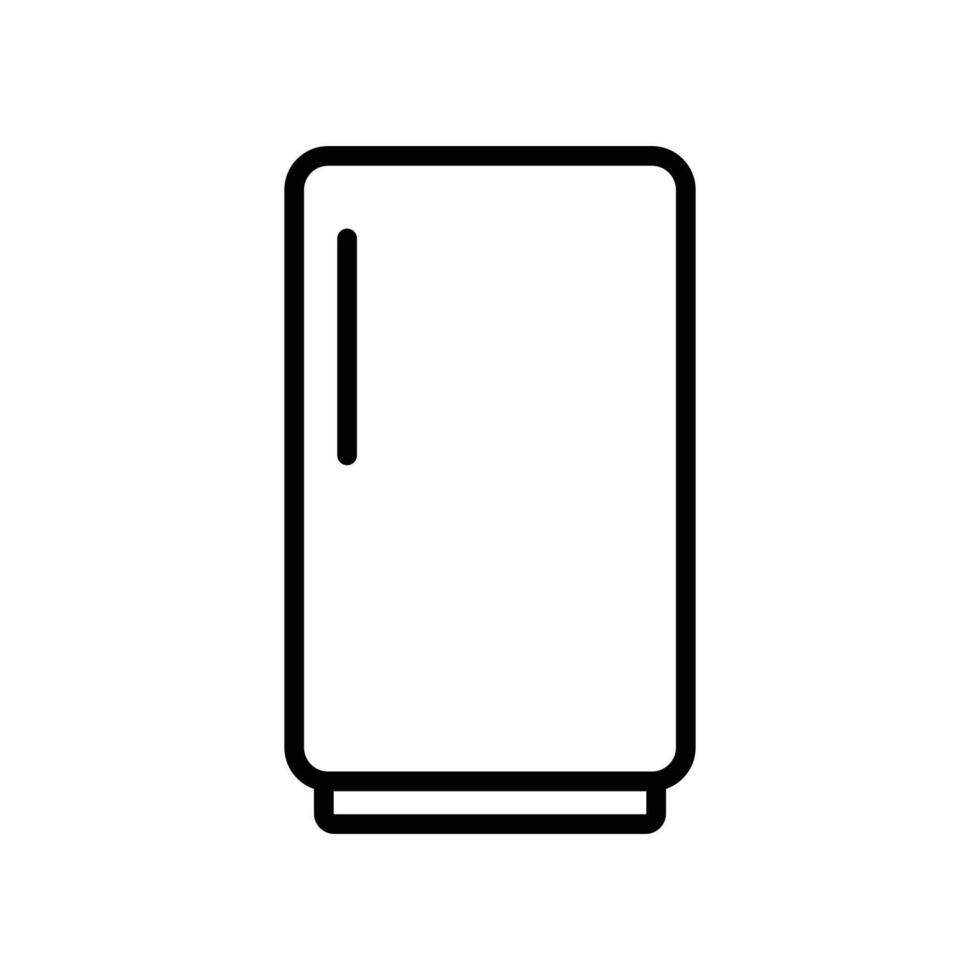 frigorifero icona vettore design modello nel bianca sfondo