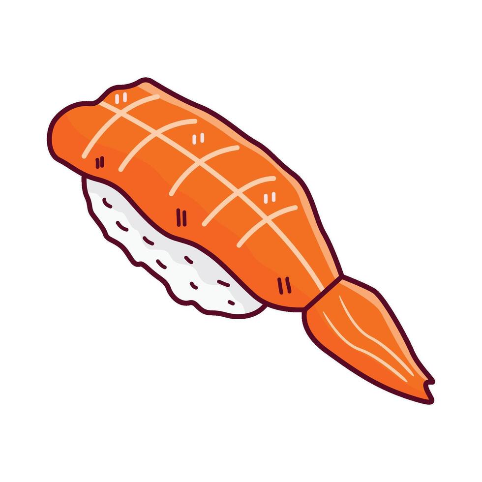 illustrazione di Sushi vettore