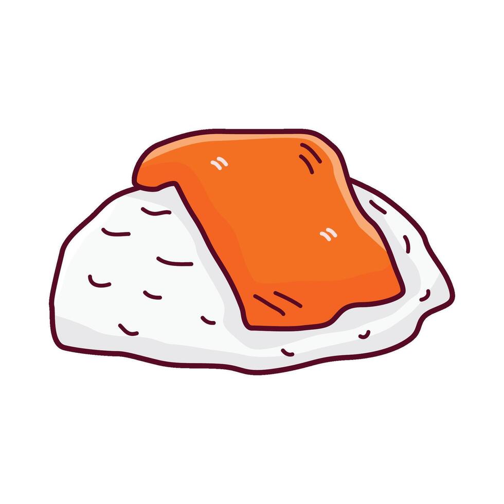 illustrazione di Sushi vettore