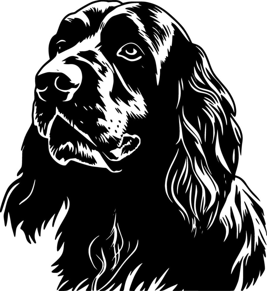 cocker spaniel - alto qualità vettore logo - vettore illustrazione ideale per maglietta grafico