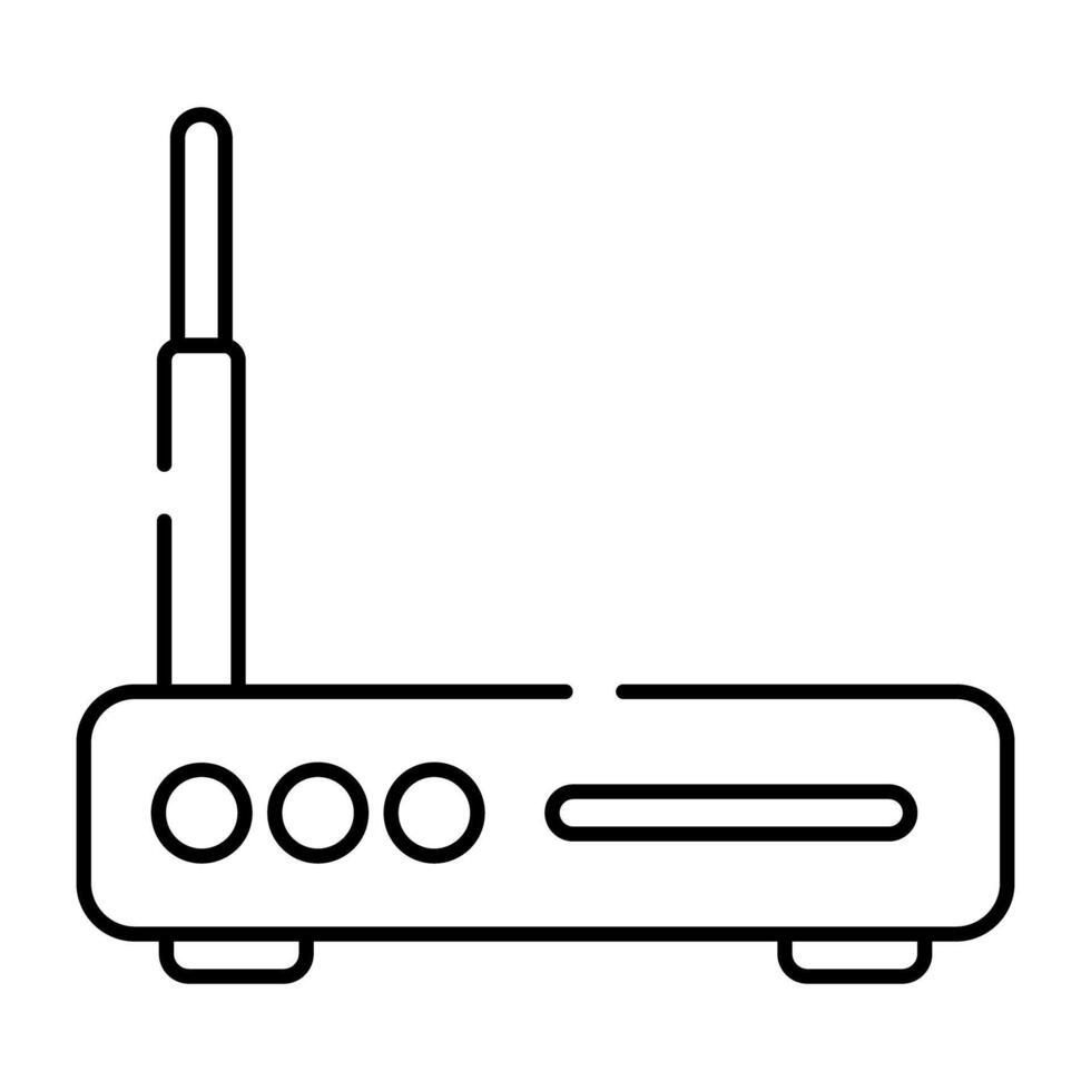 icona del design perfetto del router wifi vettore