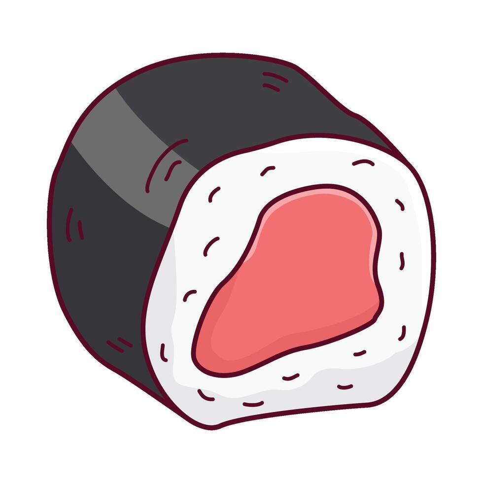 illustrazione di Sushi vettore