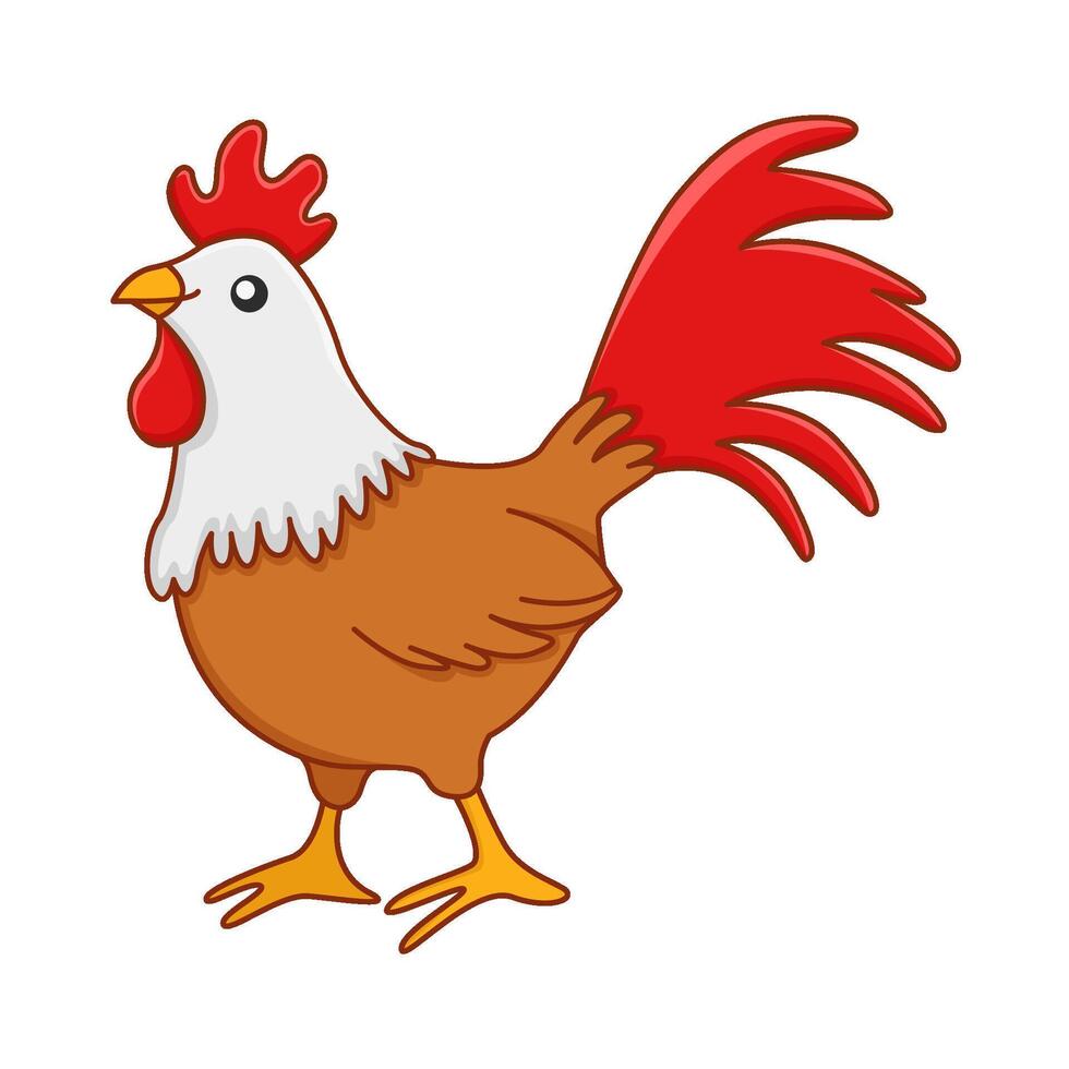 illustrazione di Gallo vettore