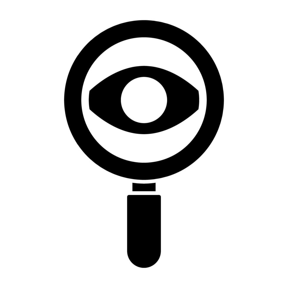 un' premio Scarica icona di ricerca occhio vettore