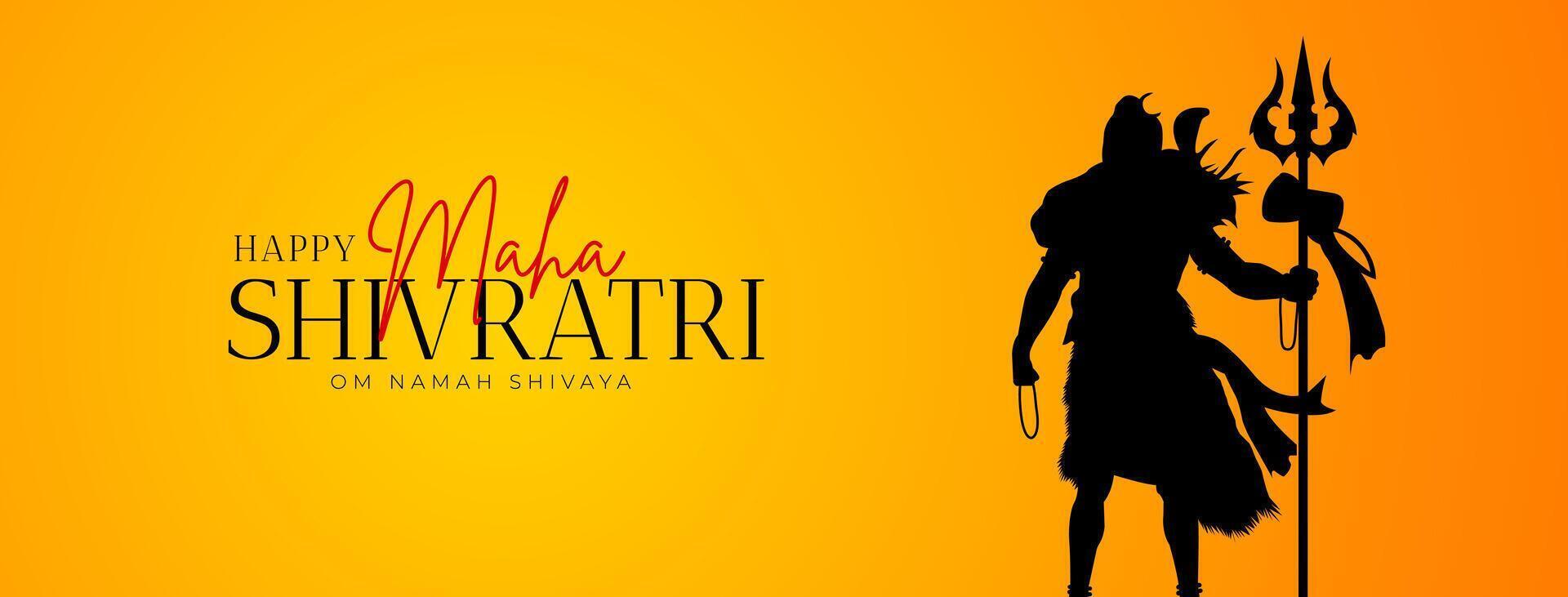 contento maha shivratri sociale media inviare vettore