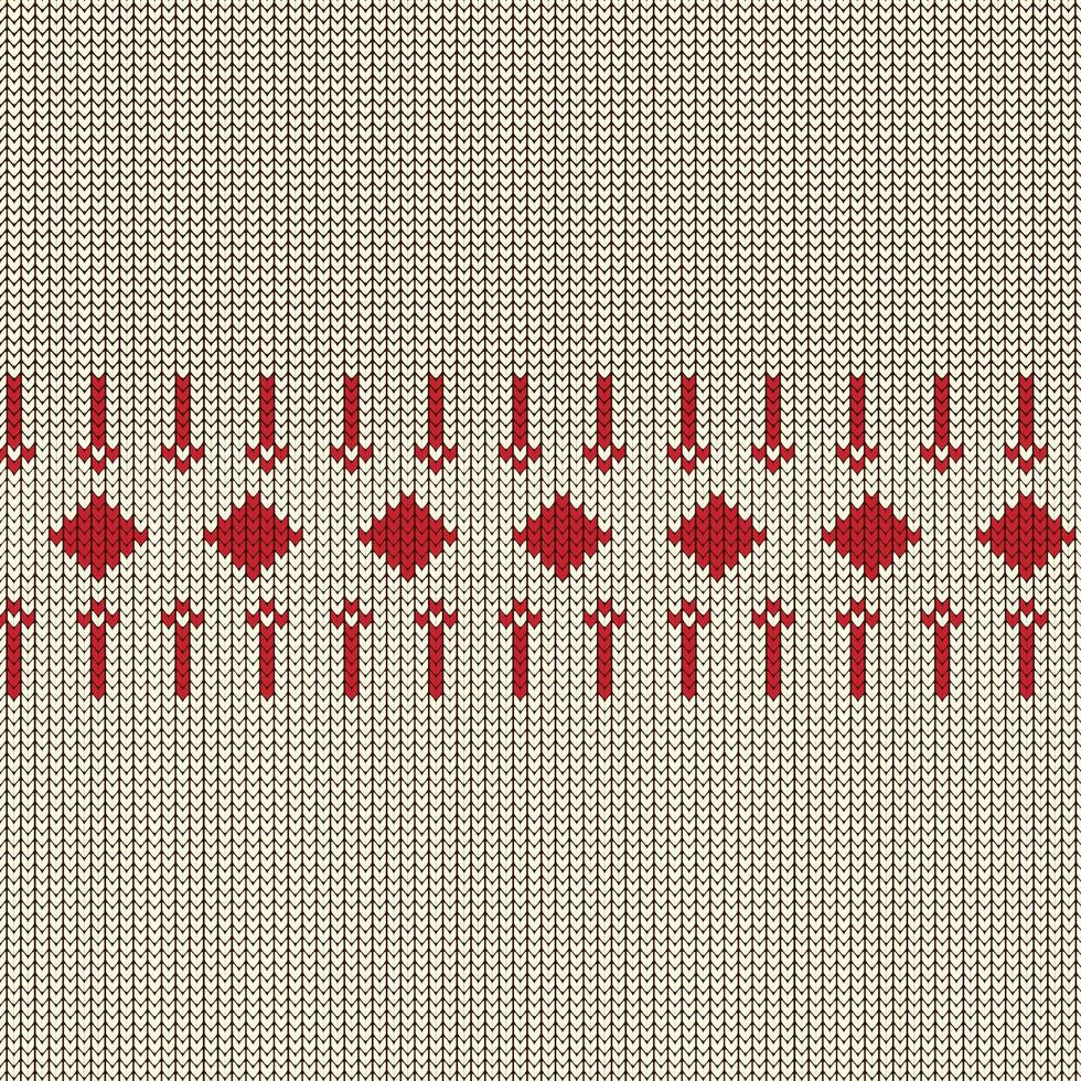 un' maglieria maglione modello per San Valentino concept.festivo maglione design. senza soluzione di continuità a maglia modello, maglione fairisle Abiti vettore e illustrazione