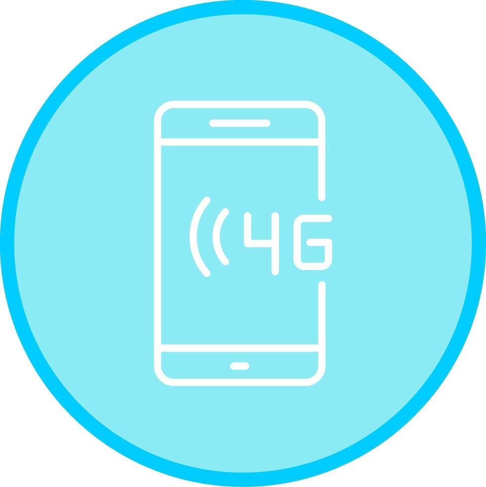 4g vettore icona