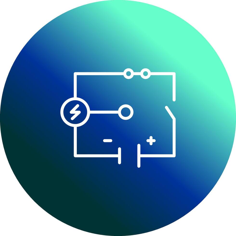 elettrico circuito vettore icona