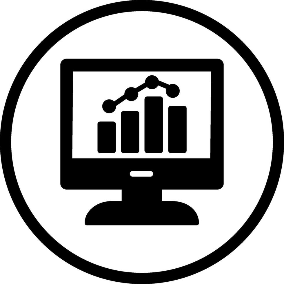 finanza grafico vettore icona