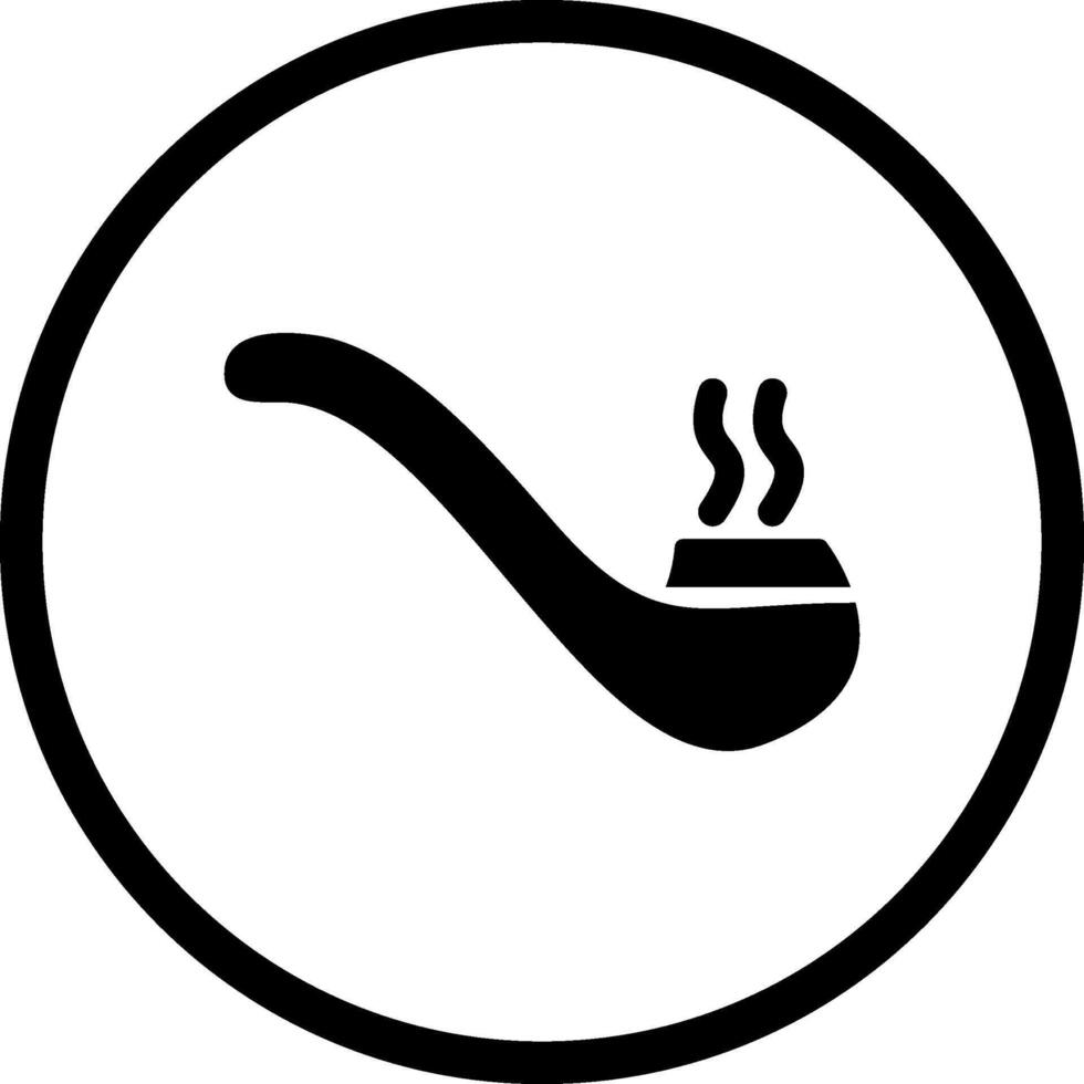 fumo tubo vettore icona