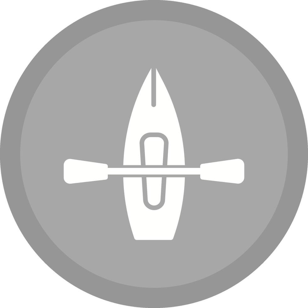 kayak vettore icona