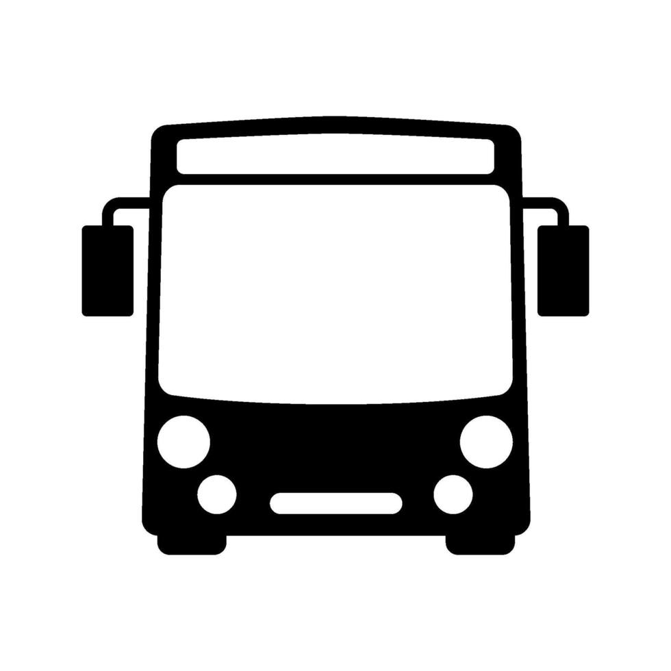 modello di disegno vettoriale icona bus