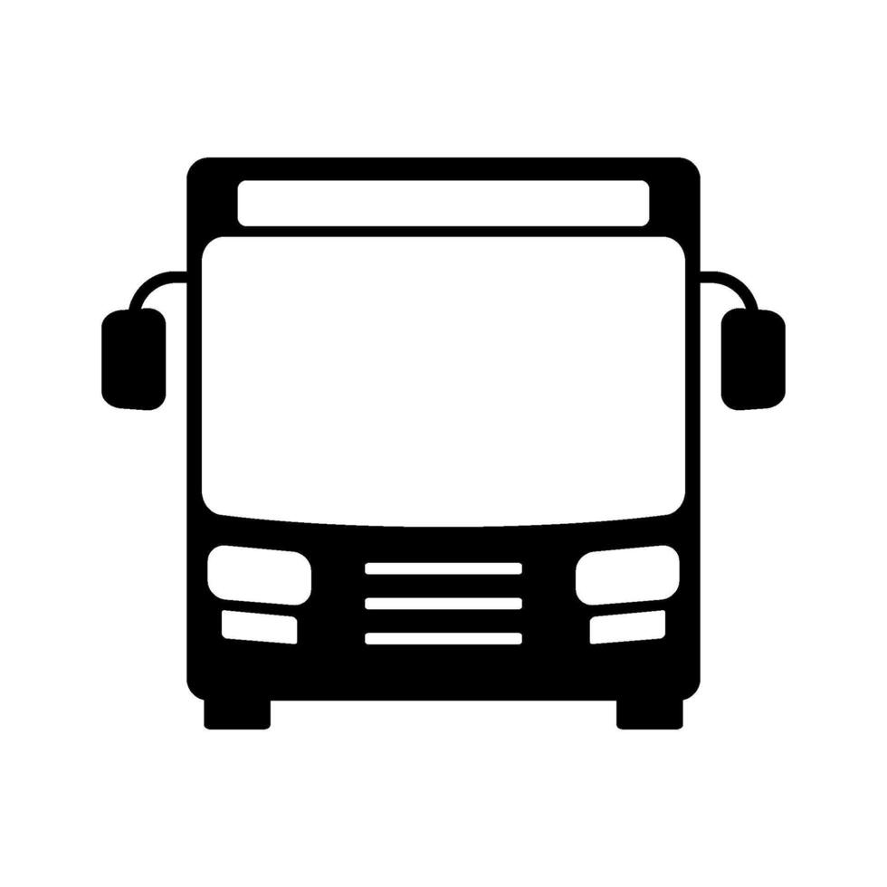 modello di disegno vettoriale icona bus