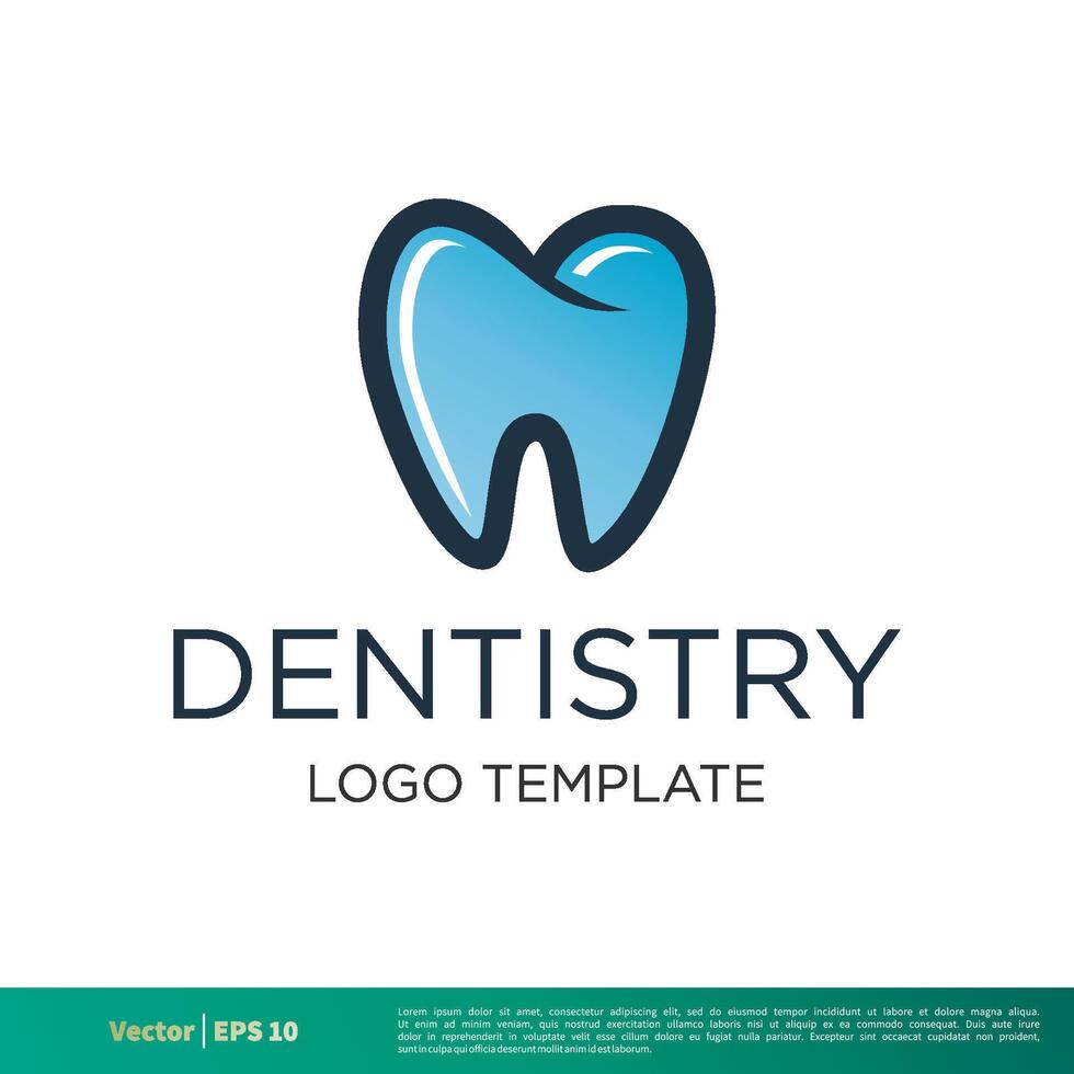 dentista, dentale cura icona vettore logo modello illustrazione design. vettore eps 10.
