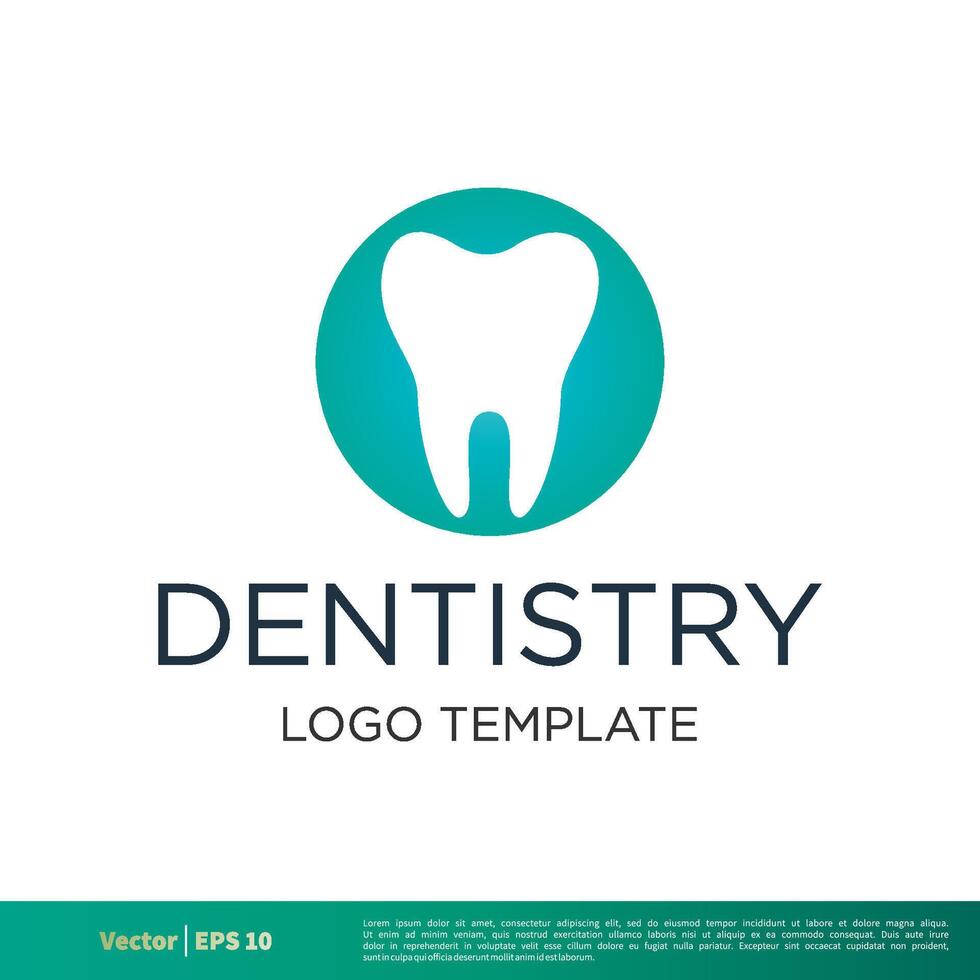 dentista, dentale cura icona vettore logo modello illustrazione design. vettore eps 10.
