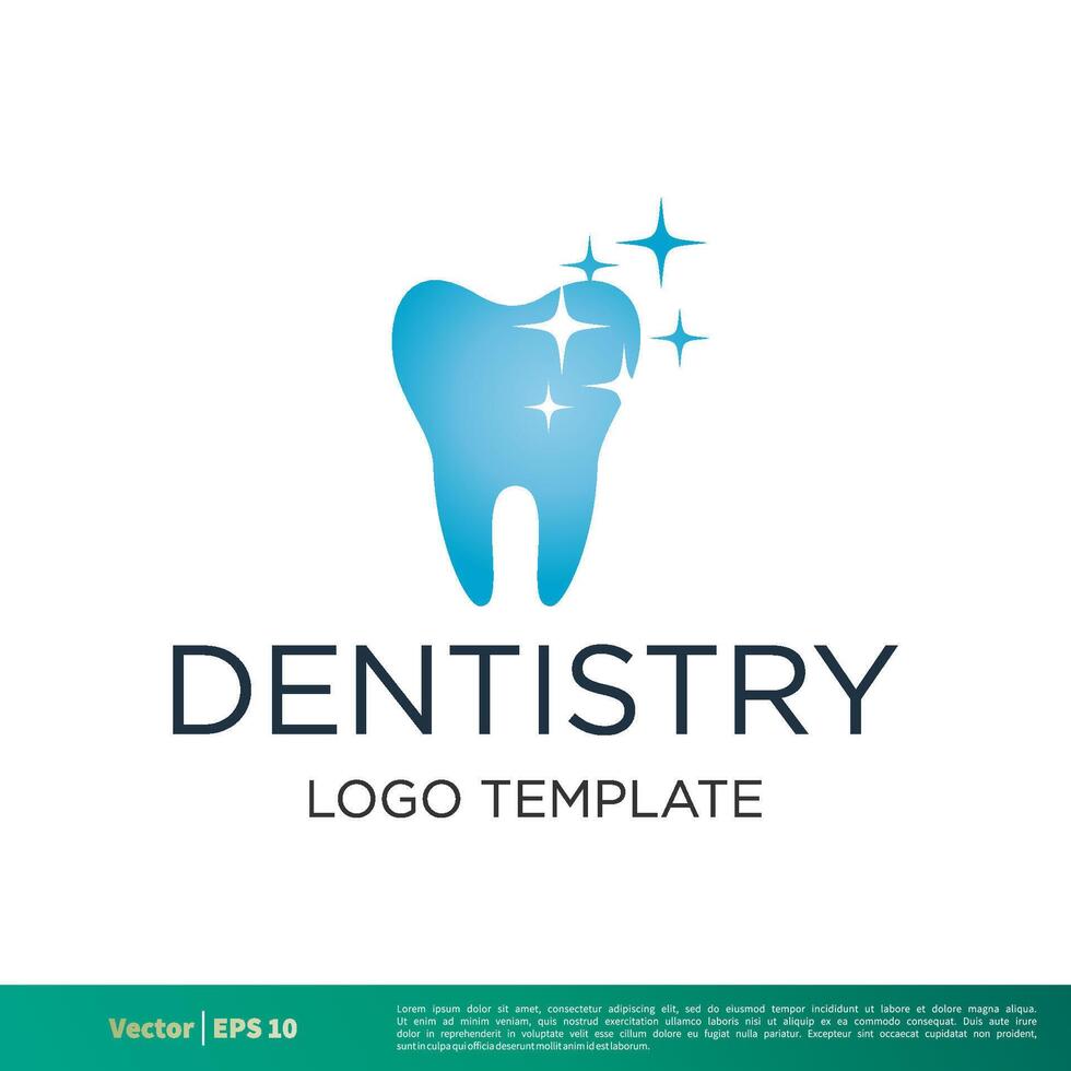 dentista, dentale cura icona vettore logo modello illustrazione design. vettore eps 10.