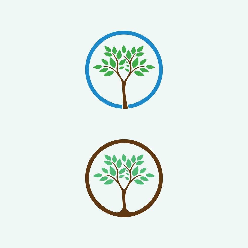 vettore di progettazione del logo della foglia per il modello di simbolo della natura modificabile, icona del vettore dell'elemento della natura dell'ecologia del logo della foglia verde.