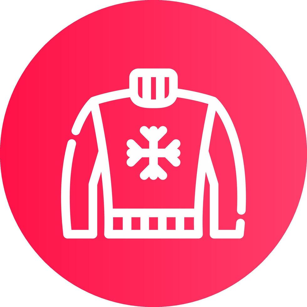 maglione creativo icona design vettore