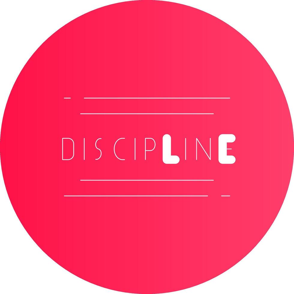 disciplina creativo icona design vettore