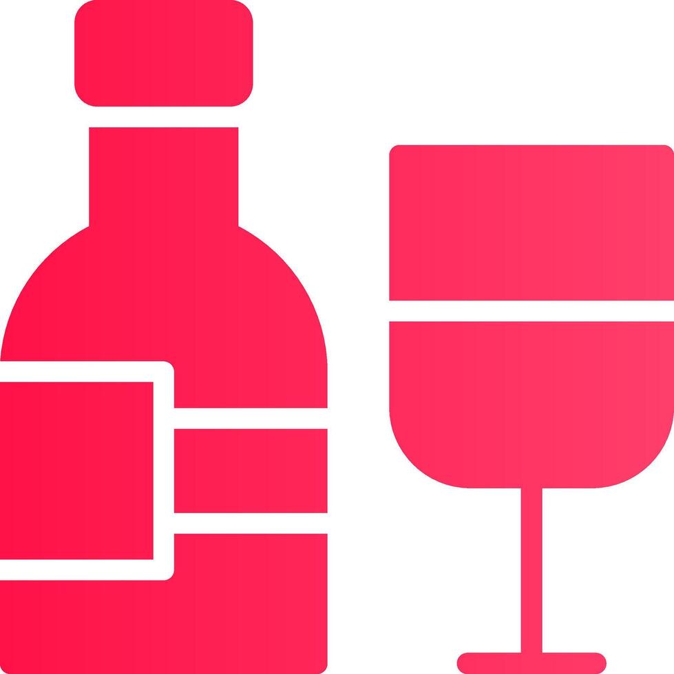 vino creativo icona design vettore