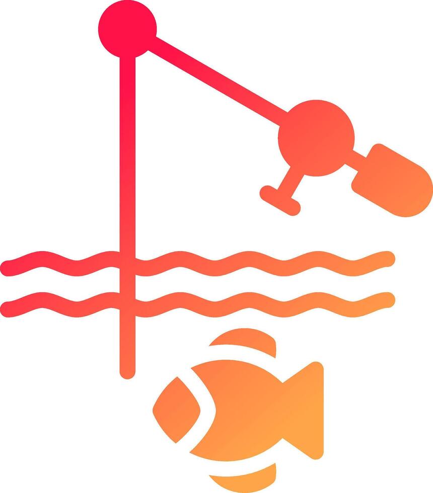 pesca vacanza creativo icona design vettore